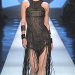 spring-black-fringe-dress-trends