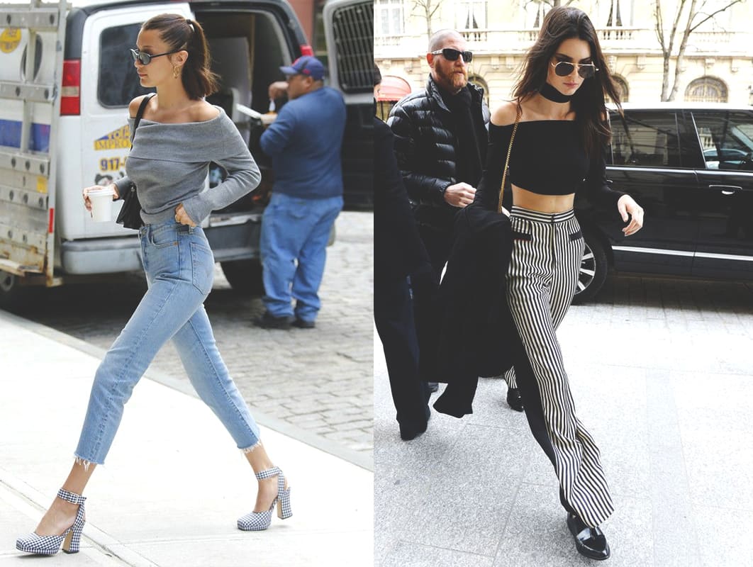 Off shoulder online tops outfit ideas