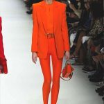 orange-dress-versace