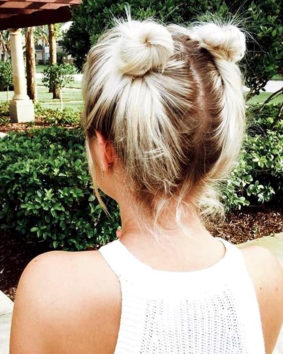 double-buns-hairstyle-summer