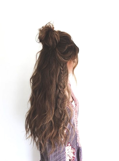 half-up-boho-hairstyle