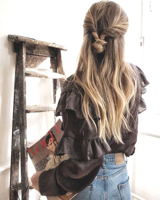 half-up-bun-hair-ideas