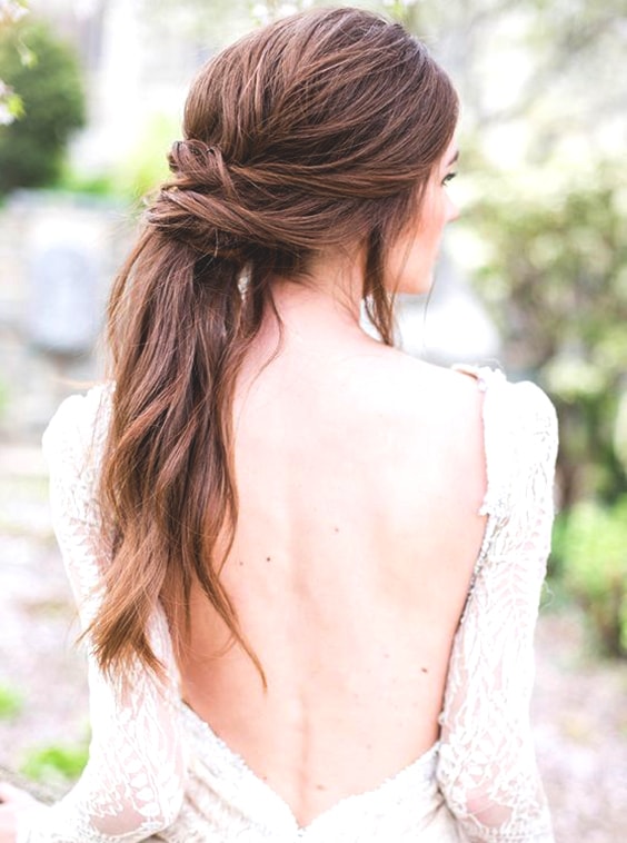 ponytail-summer-wedding-hairstyles