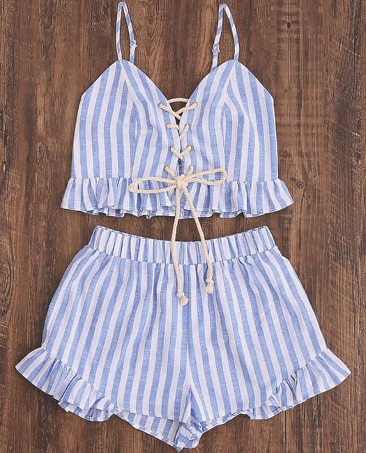 ruffle-two-piece-shorts