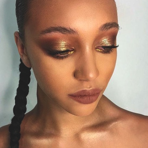 gold-eyeshadow-makeup