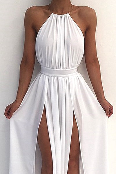 halter-neck-white-prom-dress