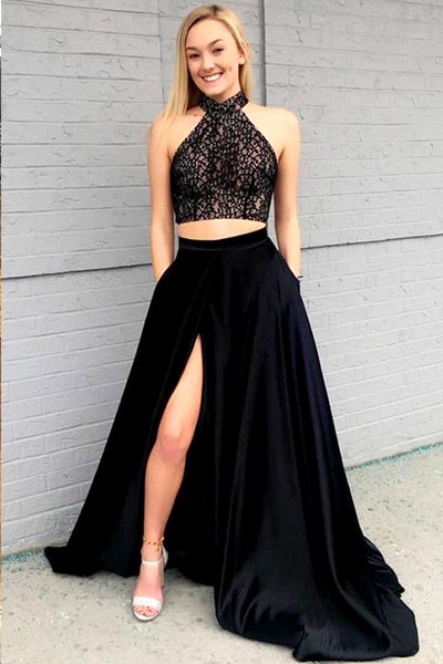 two-piece-black-long-prom-dress