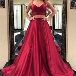two-piece-red-long-prom-dress