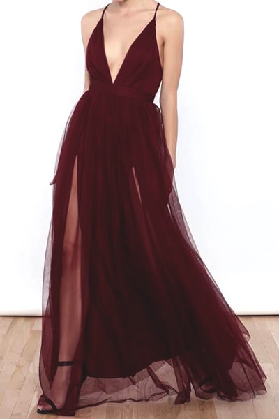 v-neck-prom-dress