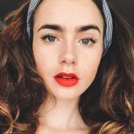 lily-collins-red-lipstick-look-2018