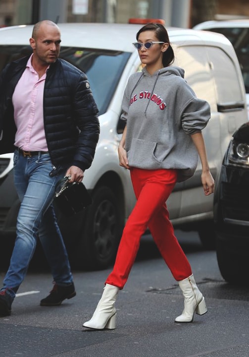 bella-hadid-red-trouser-fall-fashion-trends-min