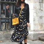 black-floral-maxi-dress-fall-street-style-outfits-for-school