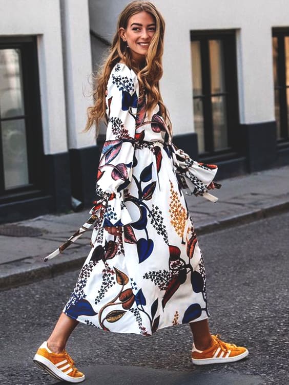 floral-dress-for-fall-street-style-fashion-trends-ideas