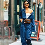 jumpsuit-blue-one-off-the-shoulder-outfit-street-style-in-nyfw-spring-2019-min