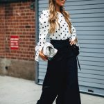 polka-dot-shirt-paris-hilton-street-style-nyfw-spring-2019-min