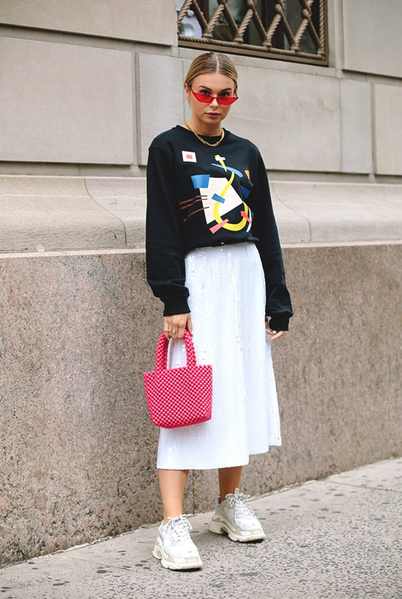 leopard-pattern-sheer-dress-khaki-bag-outfit-from-nyfw-street-style-min