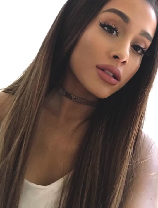 ariana-grande-loose-brunette-hair