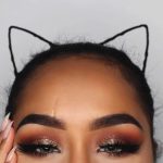 glittery-smokey-eye-makeup-for-black-women