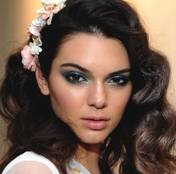 kendall-jenner-two-tone-smokey-eye-makeup-min