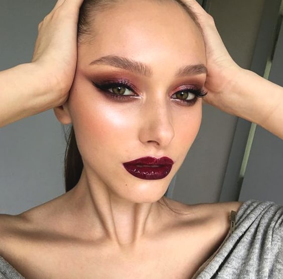 purple-pink-smokey-eye-makeup