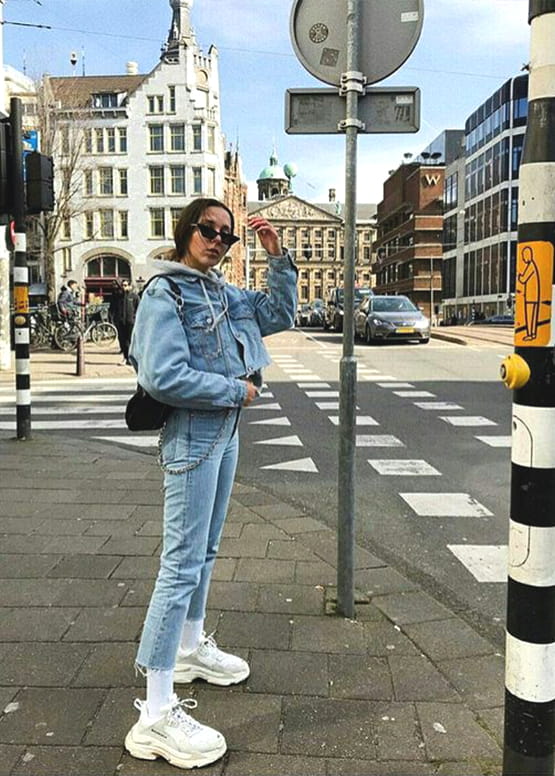 boyfriend jeans jacket style