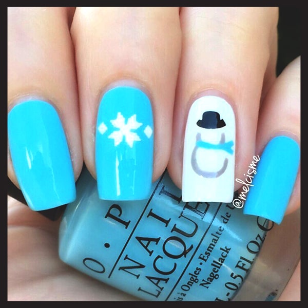 christmas-nail-art-blue-white-snowman-nails-min