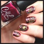 christmas-nail-art-design-ideas-burgundy-gold-ornaments-nails-min