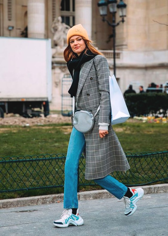 how-to-wear-boyfriend-jeans-winter-outfit | Ecemella