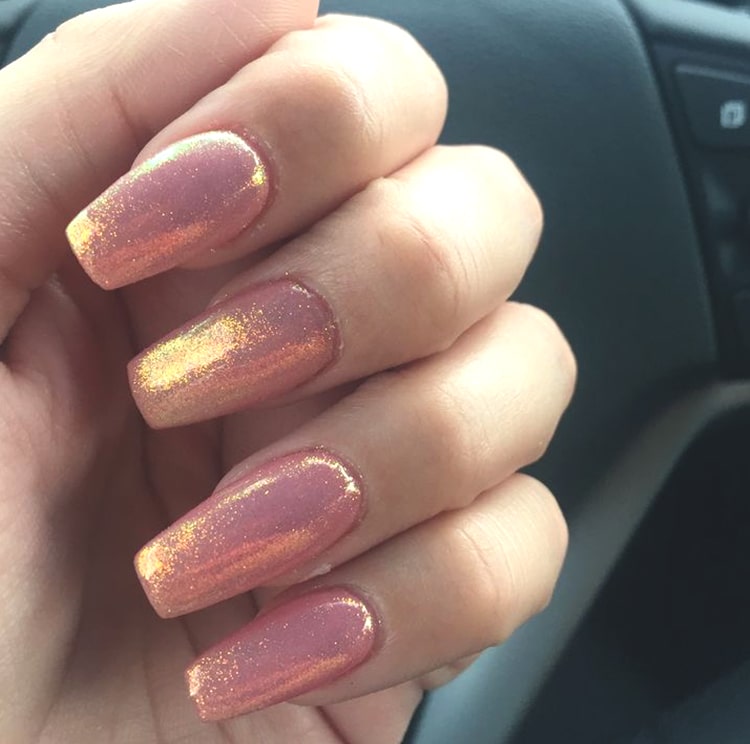 10 Elegant Rose Gold Nail Designs Ecemella