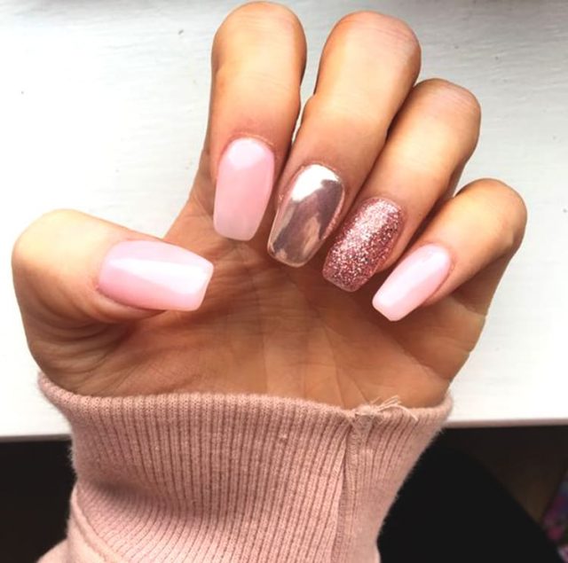 10 Elegant Rose Gold Nail Designs Ecemella