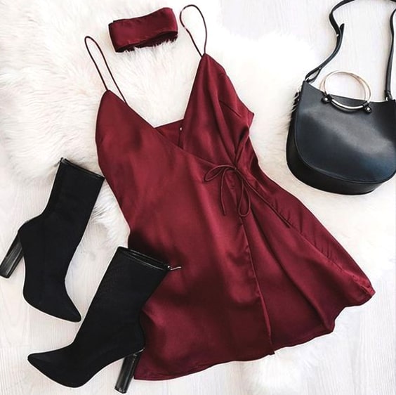 wrap-burgundy-mini-dress-suede-boots-outfit-idea-valentines-day-min