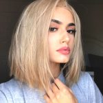blonde-sleek-lob-hair-look-hairstyles-trends-2019-min