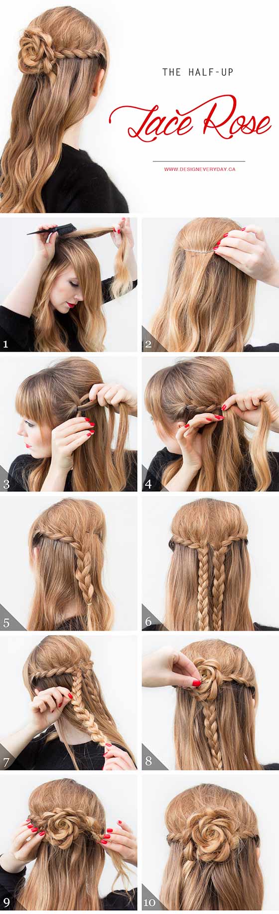 70 Super Easy DIY Hairstyle Ideas For Medium Hair