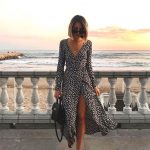 long-sleeved-midi-dress-outfit-ideas