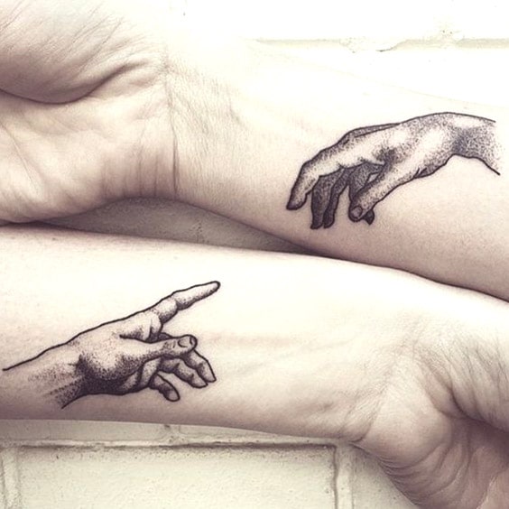 81 Unique & Matching Couples' Tattoo Ideas To Try in 2019