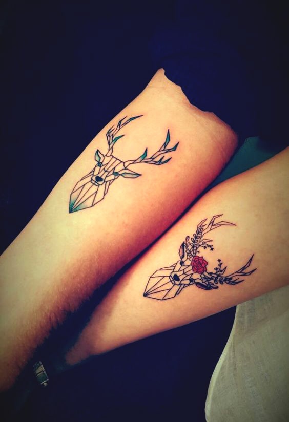 81 Unique & Matching Couples' Tattoo Ideas To Try in 2019