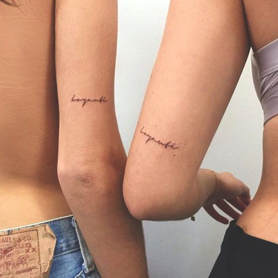 The 56 Coolest Matching BFF Tattoos That Prove Your Friendship Is Forever