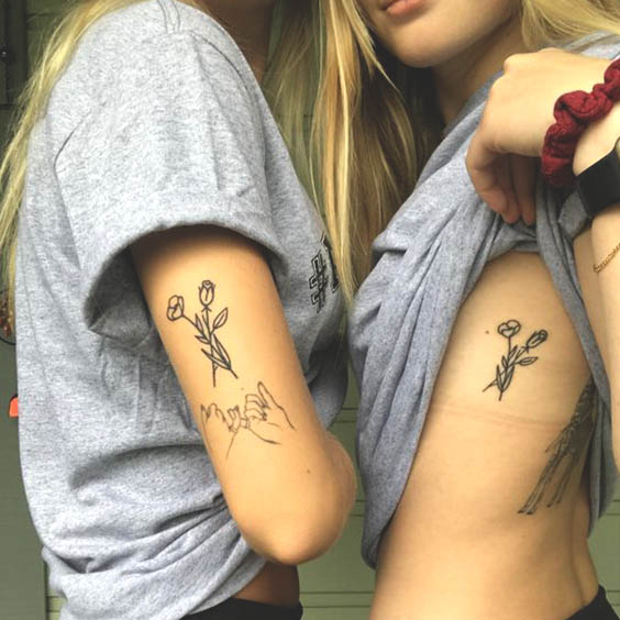 The 56 Coolest Matching BFF Tattoos That Prove Your Friendship Is Forever