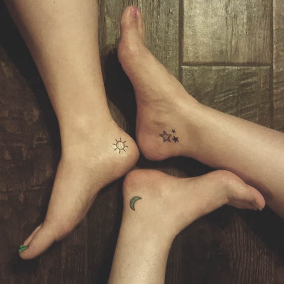 The 56 Coolest Matching BFF Tattoos That Prove Your Friendship Is Forever