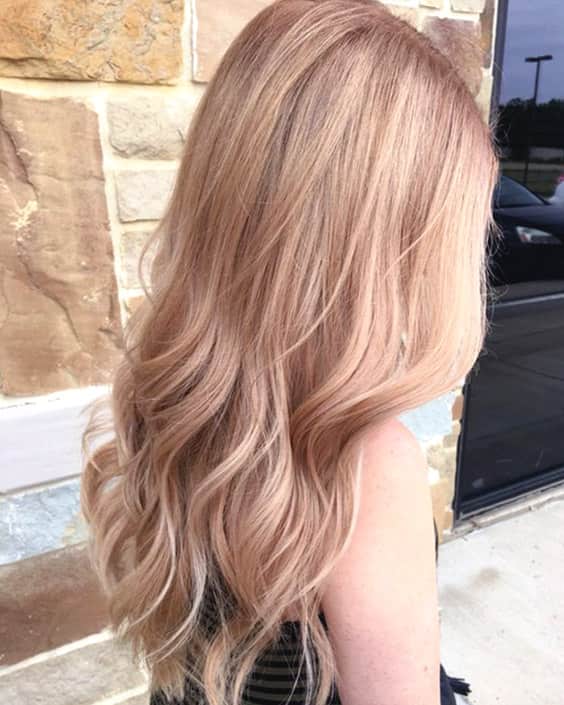 Champagne Blonde Hair Color Summer Min Ecemella