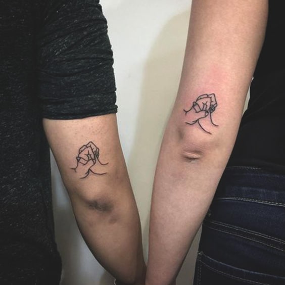 81 Unique & Matching Couples' Tattoo Ideas To Try in 2019