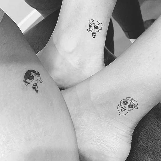 The 56 Coolest Matching BFF Tattoos That Prove Your Friendship Is Forever