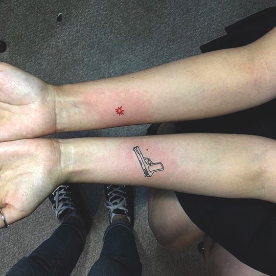 81 Unique & Matching Couples' Tattoo Ideas To Try in 2019