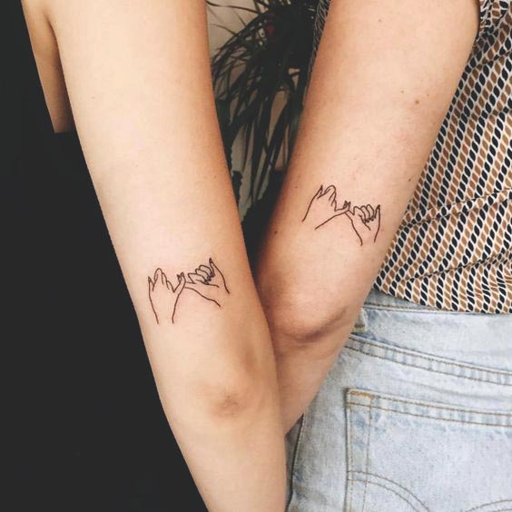 The 56 Coolest Matching BFF Tattoos That Prove Your Friendship Is Forever