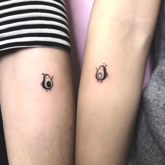 81 Unique & Matching Couples' Tattoo Ideas To Try in 2019