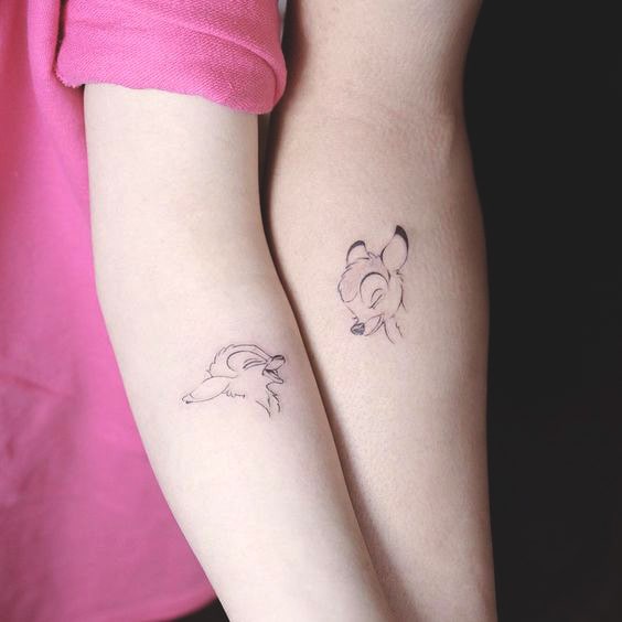 81 Unique & Matching Couples' Tattoo Ideas To Try in 2019