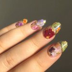 floral-transparent-summer-nail-art-ideas