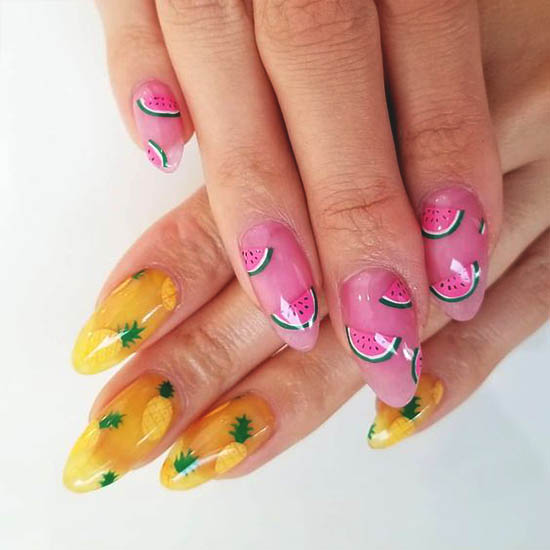 Over 50 Bright Summer Nail Art Designs That Will Be So Trendy All Season