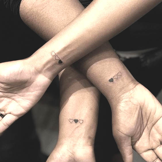 The 56 Coolest Matching BFF Tattoos That Prove Your Friendship Is Forever