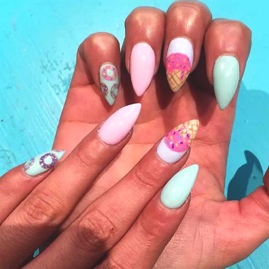 Over 50 Bright Summer Nail Art Designs That Will Be So Trendy All Season